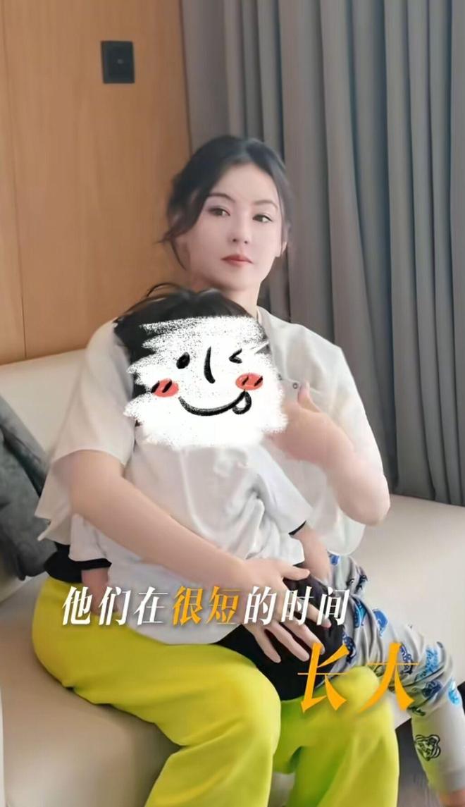 g6岁小儿子变挂件撒娇太粘人生父至今成迷麻将胡了2游戏入口张柏芝晒母亲节vlo(图18)